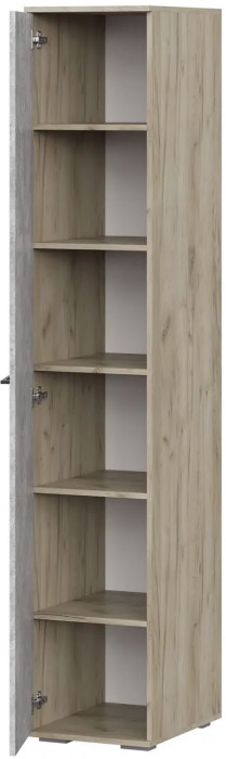 мс для прихожей Бостон ШК-400 дуб крафт серый/бетонный камень