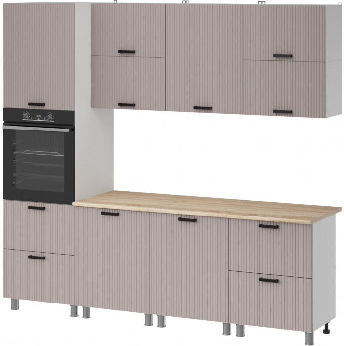 МК Аленушка 2,4м Лотос Кашемир,скоба антрацит,сонома