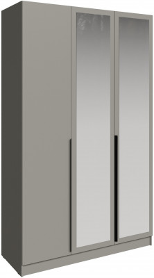 Шкаф Мадрид (1,4) с зеркалом, Мокко