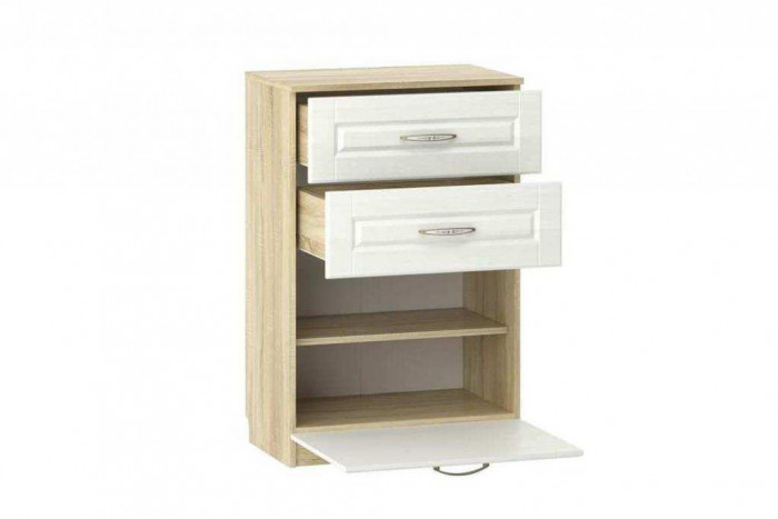 Прихожая Оливия-2 Дуб Сонома/белое дерево