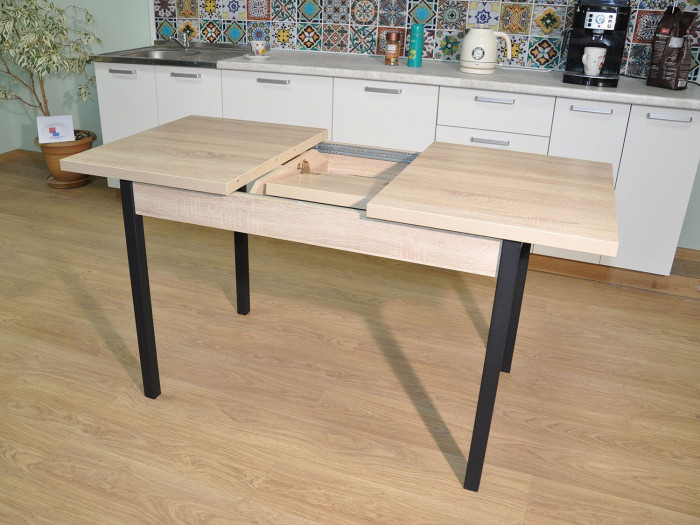 Обеденная группа Колорадо / Стул Х 4 шт. / Дуб Сонома/черный / бид 21