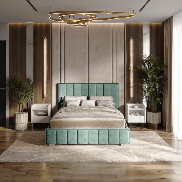 Кровать с подъемным механизмом Мирабель КР-11 (1,4м), Эвкалипт