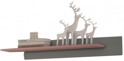 Оливия Полка малая (Сумеречный голубой / Розовый антик)