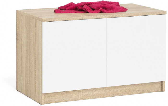 Мори Тумба/антресоль МА900.1, цвет дуб сонома/белый, ШхГхВ 90,4х50,4х54,6 см., подходит для шкафа МШ900.1