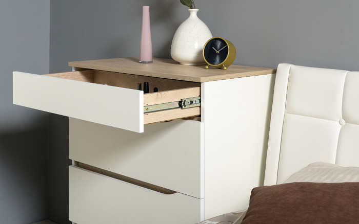 Муссон Спальня № 14, белый/дуб эндгрейн элегантный