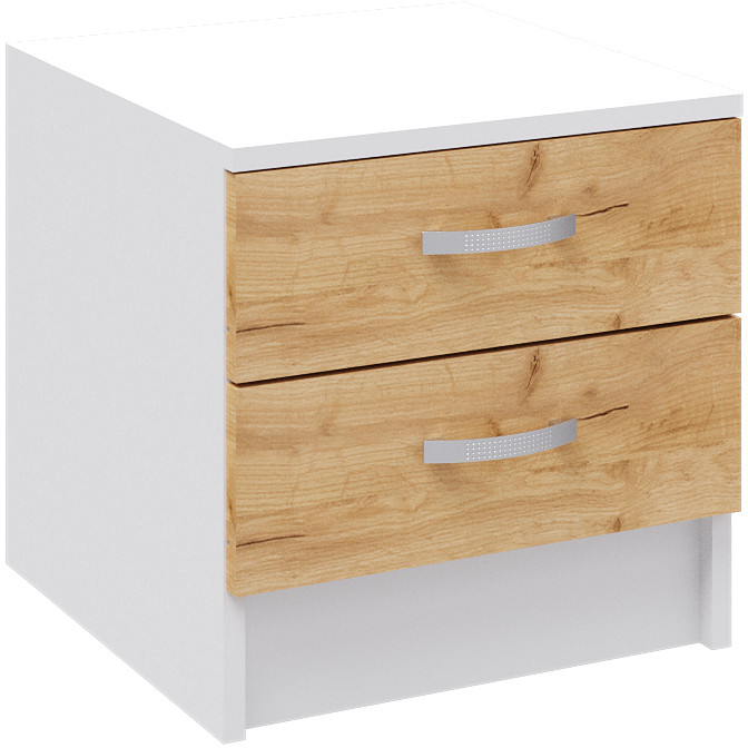 Модульная спальня Ронда, Белый/Дуб крафт золотой