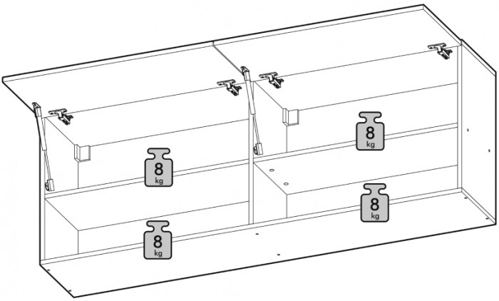 Гостиная Вирола. Комплектация 2