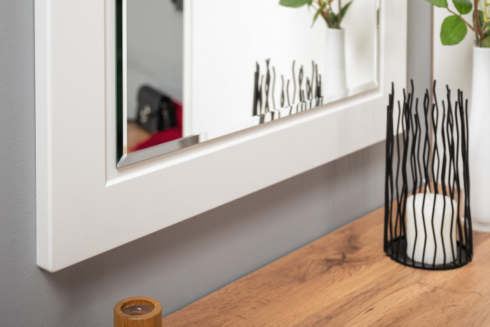 Остин Прихожая 20, белый шагрень/дуб крафт золотой