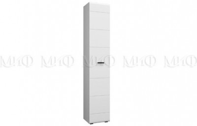 Нэнси NEW МДФ Пенал (Белый глянец, Белый)