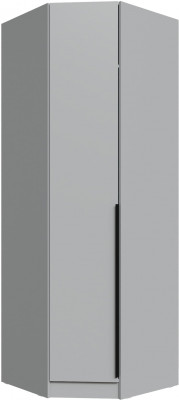 Шкаф угловой Мадрид угол скос, Камень серый