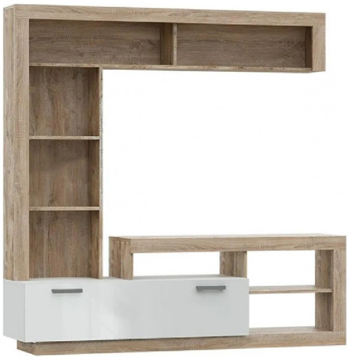 Ангара Центральная секция (Дуб Юкон / Графит)