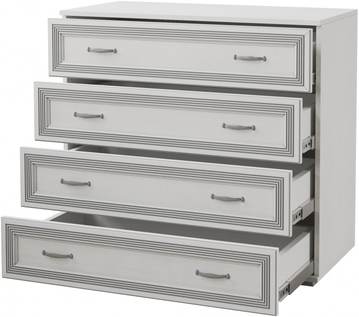 Модульная спальня Ливорно, набор 4, Ясень анкор светлый