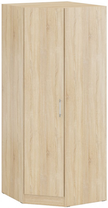 Спальня Стандарт 4-1200Я, дуб сонома/фасады ТВ тумбы МДФ белый глянец